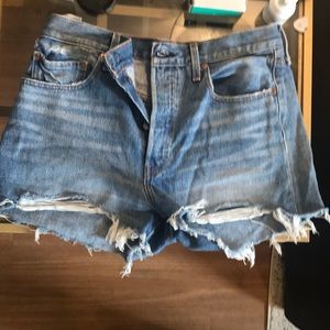 Jean shorts